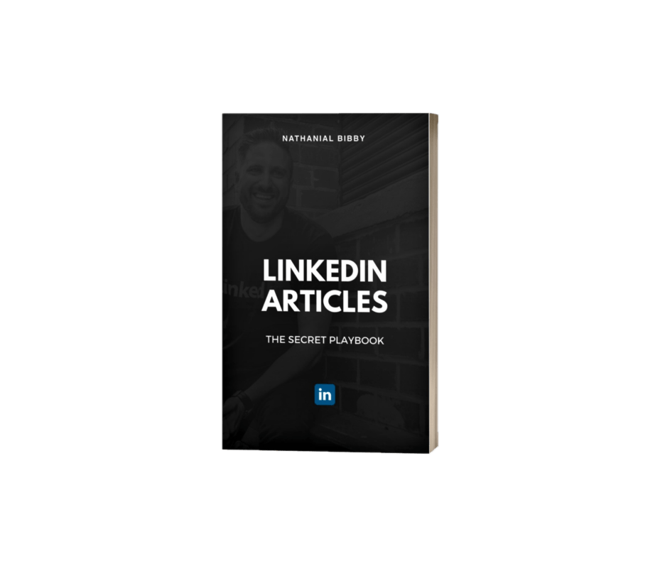 linkedin articles transparent mockup
